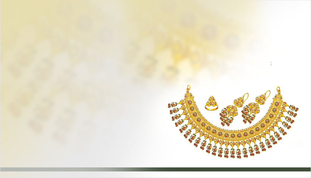 very beautifully designed visiting card for jewellery shop. write down your  details and get your visiting card
