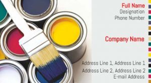 Printing for painting-service--visiting-card