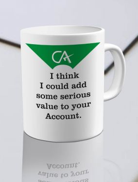 Chartered Accountant Mug Design - 020