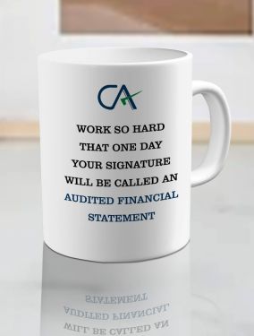 Chartered Accountant Mug Design - 016