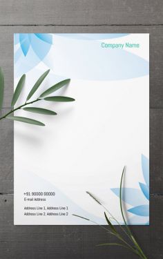Professional letterhead templates: These are pre-designed letterhead templates that are specifically created for professional use. They typically incorporate elements like company logos, contact information, and a professional design layout.