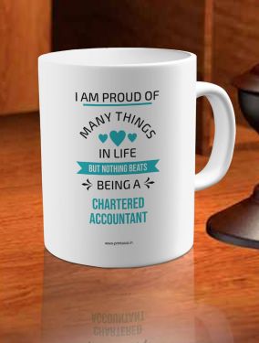 Chartered Accountant Mug Design - 011