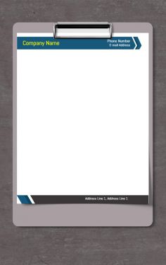 Creative letterhead designs: Innovative and artistic designs that go beyond traditional letterhead layouts, incorporating unique graphic elements, colors, and typography to make a statement.