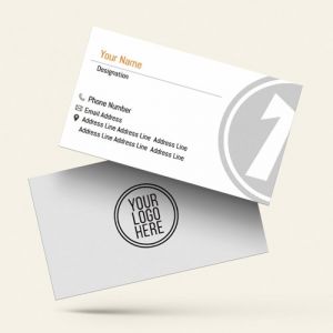Best creative advocate/lawyer online visiting card template with background image and sample design free download White and grey professional advocate/lawyer visiting card designs with latest fonts 