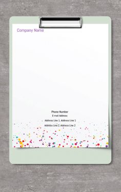 Creative letterhead designs: These refer to letterhead designs that go beyond the traditional and incorporate innovative and artistic elements. They may include unique patterns, abstract illustrations, or creative typography to make the letterhead stand o