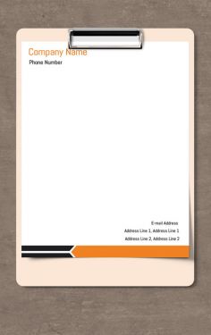 Unique letterhead designs: Non-traditional and distinctive designs that break away from conventional letterhead styles, incorporating unconventional shapes, textures, or unexpected design elements to create a memorable impression.