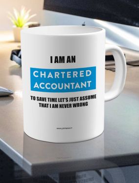 Chartered Accountant Mug Design - 028