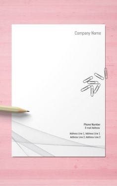 Custom letterhead designs: This refers to the option of creating a personalized and unique letterhead design that suits specific business requirements. It allows for customization of various elements like colors, fonts, and graphics to align with the comp