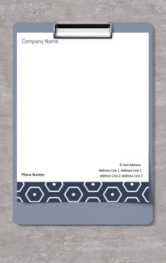 Letterhead Design for Printing