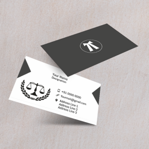 Best creative advocate/lawyer online business visiting card template with background image and sample design free download Superb Design of Advocate