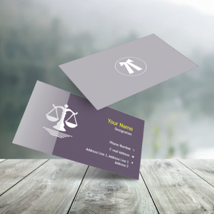 Best creative advocate/lawyer online visiting card template with background image and sample design free download Advocate  visiting card design sample format for civil court lawyer with gray and white color