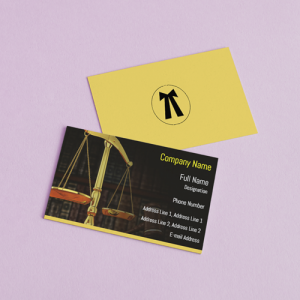Best creative advocate/lawyer online visiting card template with background image and sample design free download advocate symbol for business card professional latest visiting card design with black and yellow colours