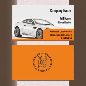 Visiting card Designs Printing for Auto Mobiles