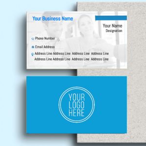 property dealer/real estate visiting card design images background with free template download with latest ideas format model blue colour, Background gray colour, text color black