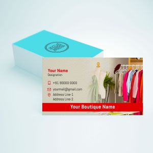 Elevate Your Boutique Dress Design Brand with the Latest in Visiting Card Samples.