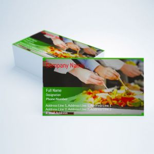 Catering business card templates, 
Visiting card printing for caterers, 
High-quality catering cards, 
Catering card design service, 
Catering event business cards, 
Personalized catering service cards, 
Customizable caterer cards, 
Catering market