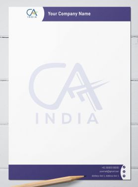Professional letterhead printing services for CAs: Companies that specialize in high-quality printing services for Chartered Accountants, offering options for premium paper stocks, finishes, and customization features to ensure the letterhead