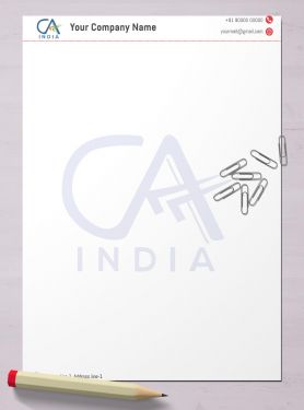 Professional letterhead printing services for CAs: Printing services that specialize in producing high-quality letterheads for Chartered Accountants, ensuring crisp printing, premium paper stocks, and attention to detail to maintain a professional appeara