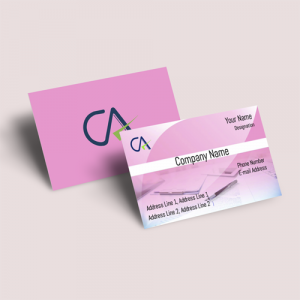 chartered accountant visiting card, templates, online free, online free, Black Color Pink Back Ground Visiting