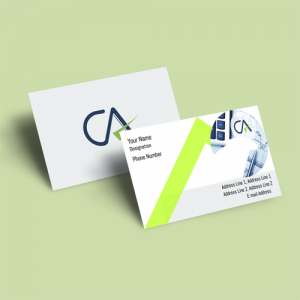 chartered accountant ca visit card design online for free samples with guidelines format & background 