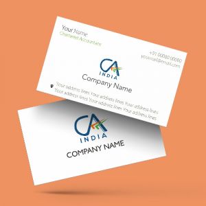 chartered accountant ca visit card design online for free samples with guidelines format & background, online free, best business card