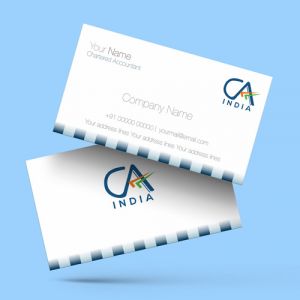chartered accountant ca visiting card design online for free samples with guidelines format & background, online free, best business card