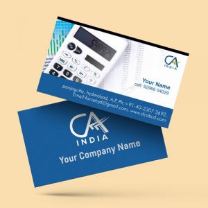 chartered accountant ca visiting, business card design online for free samples with guidelines format & background 