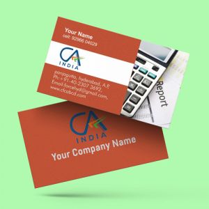 chartered accountant ca visit card design online for free samples with guidelines format & background, professional, Images, Red Color Visiting Card, Yellow Color Visiting Card