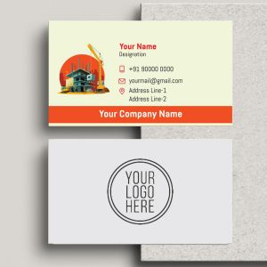 Construction project manager cards, Home renovation business cards, Construction equipment rental cards, Building materials supplier cards, 
Construction branding and printing, Blueprint-themed business cards, 
Construction-themed visiting card, Civil e