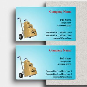 Visiting card Designs Printing for Courier Services