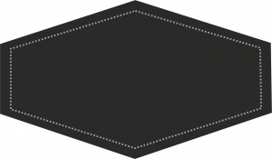 Black Color Diamond Shape Sticker