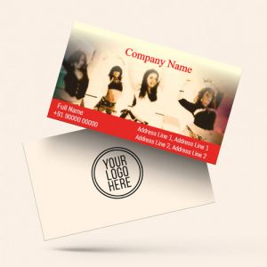 Visiting card Designs Printing for Dance Academy