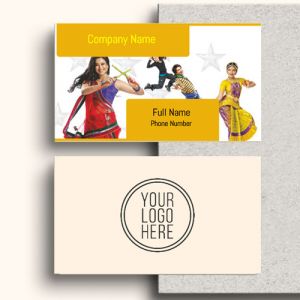 Visiting card Designs Printing for Dance Academy