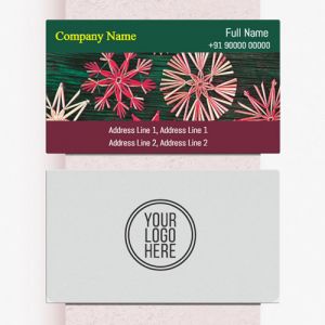 Visiting card Designs Printing for Decoration Company