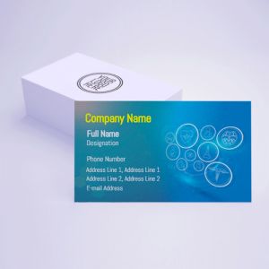 Visiting card Designs Printing for Diagnostic Center