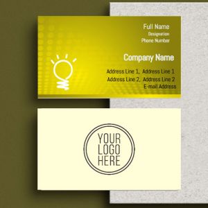 Visiting card Designs Printing for Electronics Shop