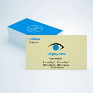 Visiting card Designs Printing for Eye specialist