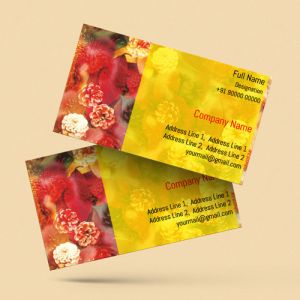 Visiting card Designs Printing for Florist visiting