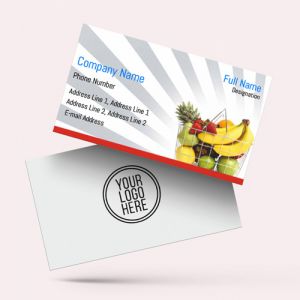 Visiting card Designs Printing for Fruit Shop