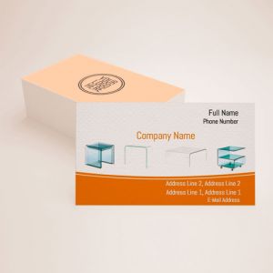 Visiting card Designs Printing for Glass Merchant