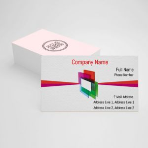 Visiting card Designs Printing for Glass Merchant