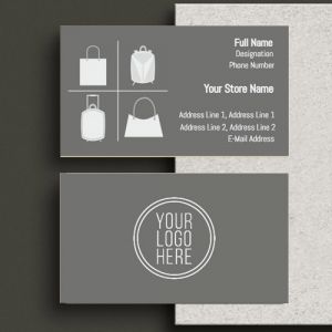 Visiting card Designs Printing for Bags