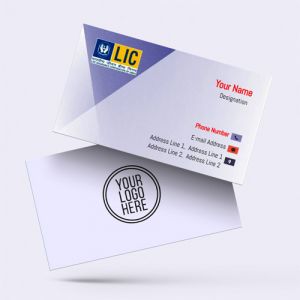 LIC Agent visiting card, White Yellow, Black, red, Best Design, top lic agent visiting card design online free sample with format & background sample 