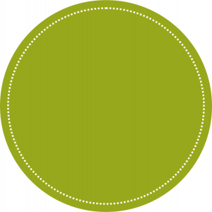 Forest Green Color Circle