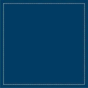 Navy Blue Color Square Sticker