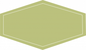 Olive Color Diamond Shape Sticker