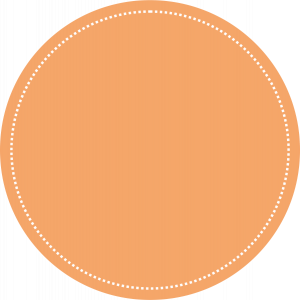Peach Color Circle