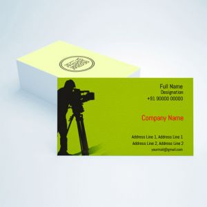 Visiting card Designs Printing for Photo Studio