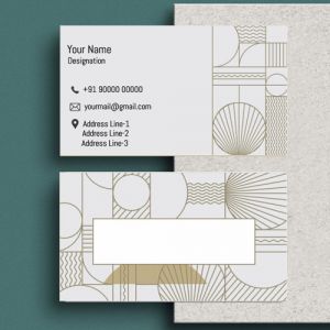 Inspired Design for Visiting Card