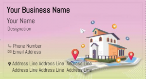 Visiting card designs Printing for Property Dealers